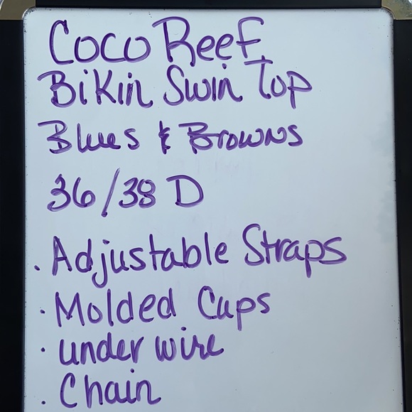 Coco Reef Bikini Top bra size 36/38 D - Picture 10 of 12